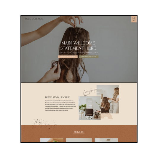 Boho Beauty Template